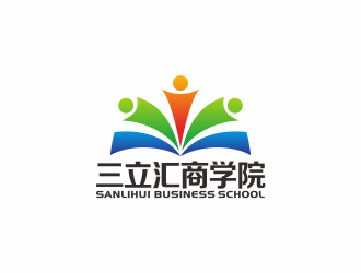 何嘉健的三立匯商學院對稱logologo設計