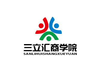 李賀的三立匯商學(xué)院對稱logologo設(shè)計