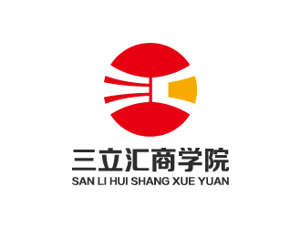 楊勇的三立匯商學(xué)院對(duì)稱logologo設(shè)計(jì)