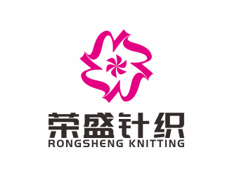 湯儒娟的榮盛針織RONGSHENG KNITTING商標設(shè)計logo設(shè)計