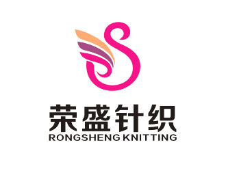 李杰的榮盛針織RONGSHENG KNITTING商標設計logo設計