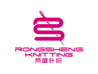 葉美寶的榮盛針織RONGSHENG KNITTING商標設計logo設計