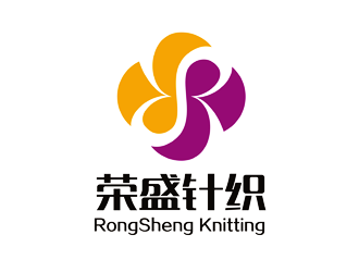 譚家強的榮盛針織RONGSHENG KNITTING商標設計logo設計