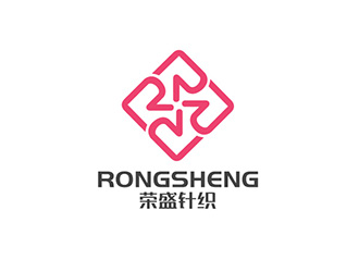 吳曉偉的榮盛針織RONGSHENG KNITTING商標(biāo)設(shè)計logo設(shè)計