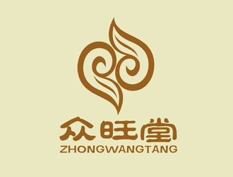 譚家強(qiáng)的眾旺堂logo設(shè)計