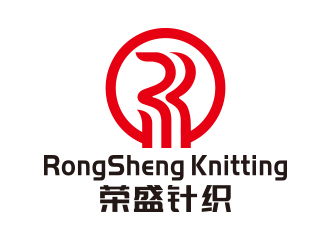 向正軍的榮盛針織RONGSHENG KNITTING商標設計logo設計