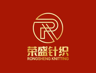 安冬的榮盛針織RONGSHENG KNITTING商標設計logo設計