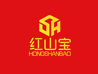 秦曉東的紅山寶服飾企業(yè)logologo設(shè)計(jì)