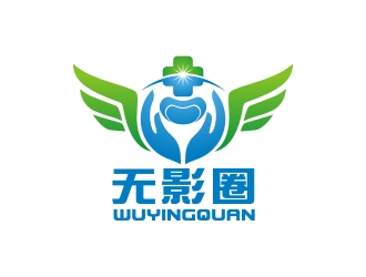 曾翼的無影圈醫(yī)療器材徽章LOGOlogo設(shè)計(jì)