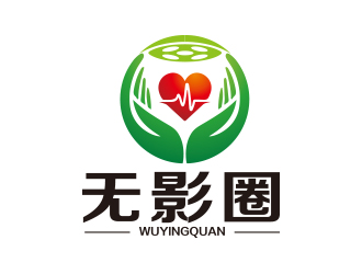 向正軍的無影圈醫(yī)療器材徽章LOGOlogo設(shè)計(jì)