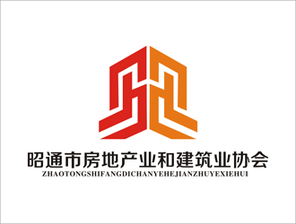 王文彬的昭通市房地產(chǎn)業(yè)和建筑業(yè)協(xié)會(huì)logo設(shè)計(jì)