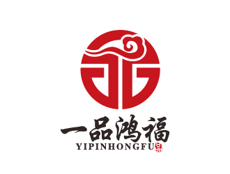 葉美寶的一品鴻福白酒logo設(shè)計(jì)