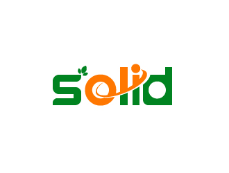 劉祥慶的solid植物補光產品logo設計