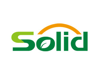 鐘炬的solid植物補光產品logo設計