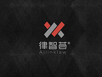 黎明鋒的律智薈律師事務所云平臺logo設計