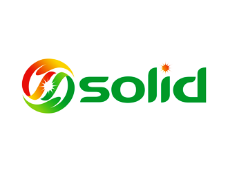 譚家強的solid植物補光產品logo設計