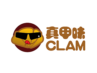 秦曉東的真甲味可愛食品LOGOlogo設計