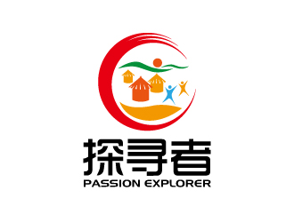 張俊的探尋者非洲戶外旅游LOGOlogo設(shè)計(jì)