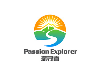 吳曉偉的探尋者非洲戶外旅游LOGOlogo設計