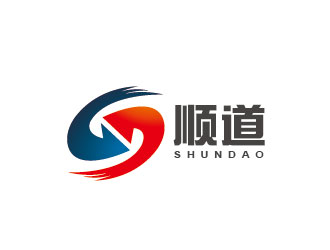 李賀的順道物流logo設(shè)計