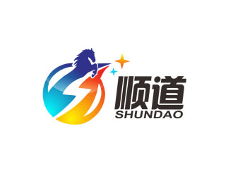 郭慶忠的順道物流logo設計