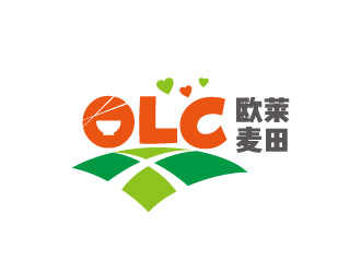 周金進的歐萊&麥田烘培店logologo設計