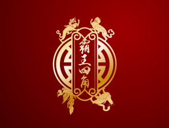 黃安悅的霸王四角logo設(shè)計