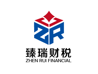 連杰的新疆臻瑞財稅咨詢有限公司logo設計