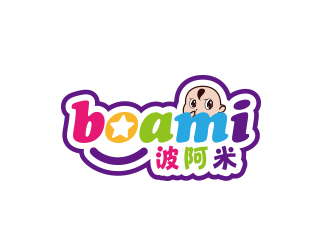 黃安悅的BOAMI/波阿米logo設(shè)計