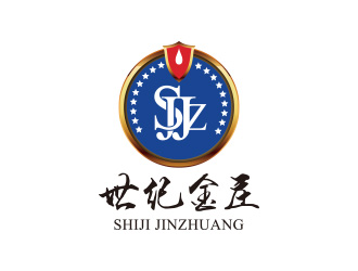 黃安悅的世紀(jì)金莊白酒品牌LOGO設(shè)計(jì)logo設(shè)計(jì)