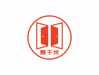 何嘉健的新野縣壹千米電子商務(wù)有限公司logo設(shè)計(jì)