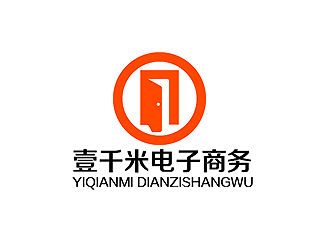 秦曉東的新野縣壹千米電子商務(wù)有限公司logo設(shè)計(jì)