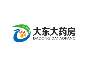 李賀的南通大東大藥房有限公司logo設計