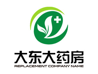 鐘炬的南通大東大藥房有限公司logo設(shè)計(jì)