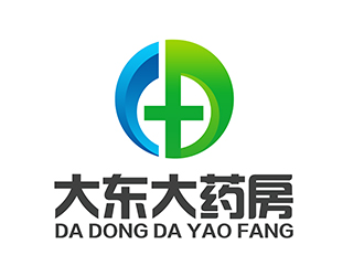 潘樂的南通大東大藥房有限公司logo設(shè)計