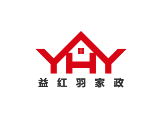 楊勇的成都益紅羽家政logo設(shè)計(jì)