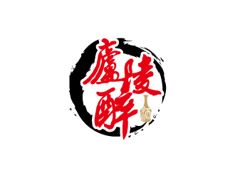 周金進的廬陵醉酒品公司logo設(shè)計