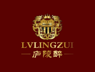 孫金澤的廬陵醉酒品公司logo設(shè)計