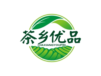 曾翼的茶鄉(xiāng)優(yōu)品農(nóng)產(chǎn)品logo設計