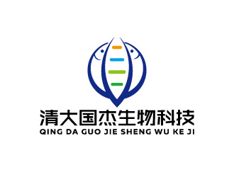 周金進(jìn)的清大國(guó)杰生物科技有限公司logo設(shè)計(jì)