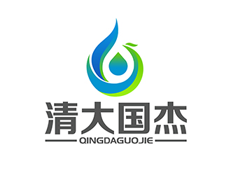 潘樂的清大國(guó)杰生物科技有限公司logo設(shè)計(jì)