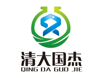 向正軍的清大國杰生物科技有限公司logo設(shè)計(jì)