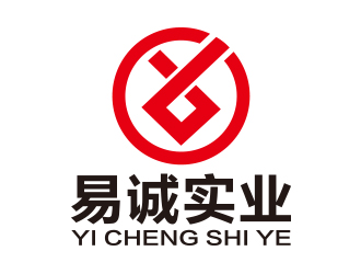 向正軍的廣西易誠實業(yè)有限公司logo設(shè)計