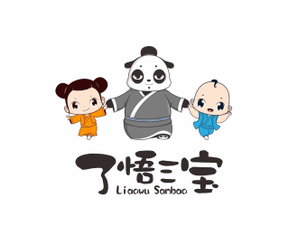 何嘉健的了悟三寶卡通商標(biāo)設(shè)計(jì)logo設(shè)計(jì)