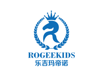 張俊的四川樂吉瑪?shù)壑Z服飾有限公司/ROGEEKIDSlogo設計