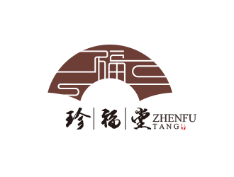 黃安悅的珍福堂電視欄目標志logo設計