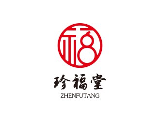 馮國輝的珍福堂電視欄目標志logo設計