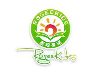 陳國偉的四川樂吉瑪?shù)壑Z服飾有限公司/ROGEEKIDSlogo設計