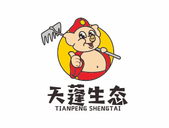 何嘉健的天蓬生態(tài)logo設(shè)計(jì)