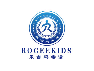 朱紅娟的四川樂吉瑪?shù)壑Z服飾有限公司/ROGEEKIDSlogo設計